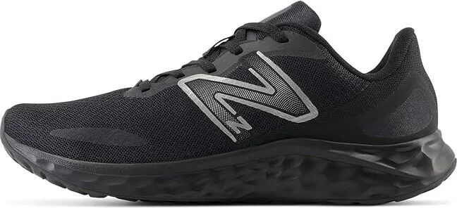 New Balance Fresh Foam Arishi v4 Slip Resistant Women's Shoes Black/Black Metallic : 5 B - Medium, Synthetic/Textile - Image 4