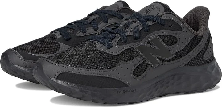 New Balance Fresh Foam Arishi v4 Tiralux Men's Running Shoes Black/Black Cement/Black Cement : 9 EE - Wide, Textile