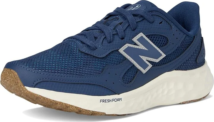New Balance Fresh Foam Arishi v4 Tiralux Men's Running Shoes Dark Shoreline Blue/Nb Navy/Silver Metallic : 9.5 EE - Wide, Textile - Image 5