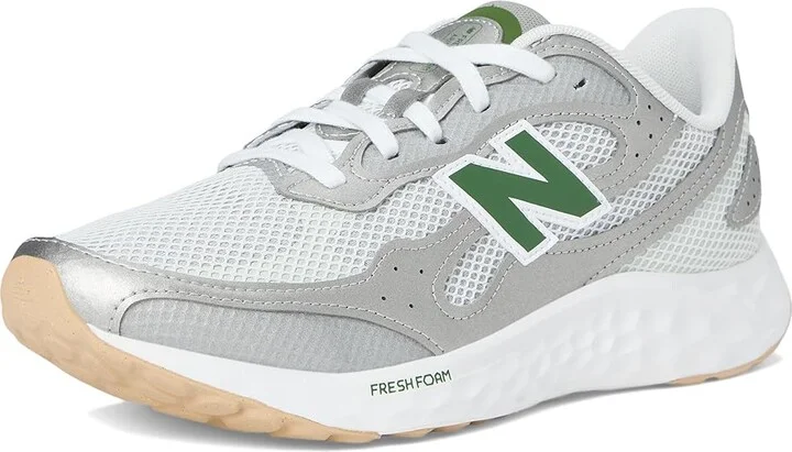 New Balance Fresh Foam Arishi v4 Tiralux Men's Running Shoes Raincloud/Silver Metalic/Dark Alpine Green : 9 D - Medium, Textile - Image 5