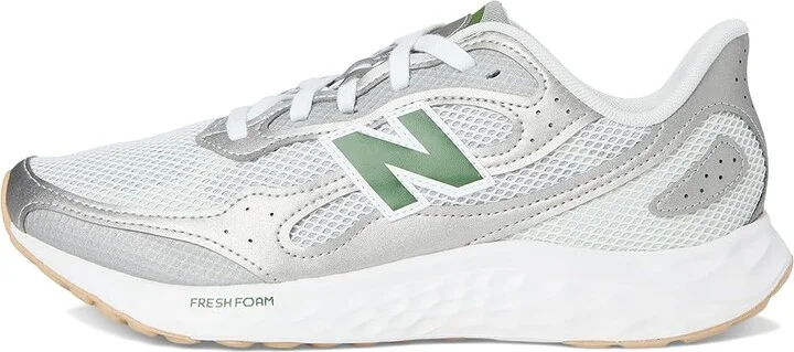 New Balance Fresh Foam Arishi v4 Tiralux Men's Running Shoes Raincloud/Silver Metalic/Dark Alpine Green : 9 D - Medium, Textile - Image 6
