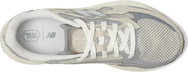 New Balance Fresh Foam Arishi v4 Tiralux Women's Running Shoes Angora/Slate Grey/Shipyard : 9.5 D - Wide, Textile - Image 2
