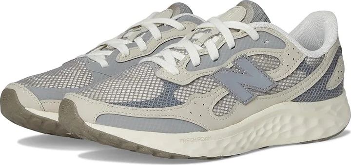New Balance Fresh Foam Arishi v4 Tiralux Women's Running Shoes Angora/Slate Grey/Shipyard : 9.5 D - Wide, Textile