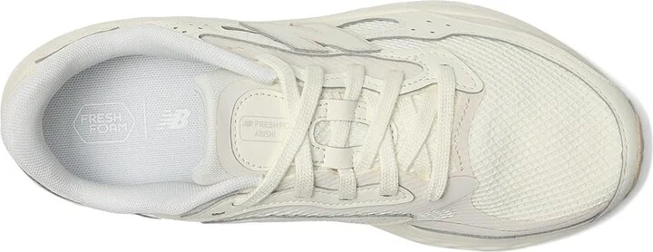 New Balance Fresh Foam Arishi v4 Tiralux Women's Running Shoes Angora/Timberwolf : 7 D - Wide, Textile - Image 2