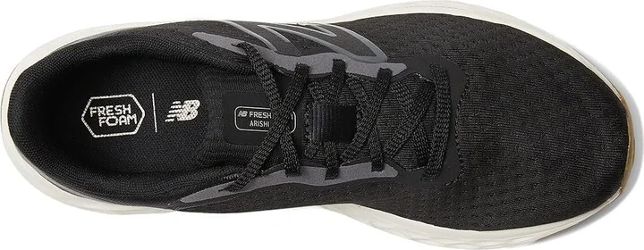 New Balance Fresh Foam Arishi v4 Women's Shoes Black/Light Gold Metallic : 5 B - Medium, Synthetic/Textile - Image 2