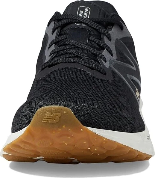 New Balance Fresh Foam Arishi v4 Women's Shoes Black/Light Gold Metallic : 5 B - Medium, Synthetic/Textile - Image 3