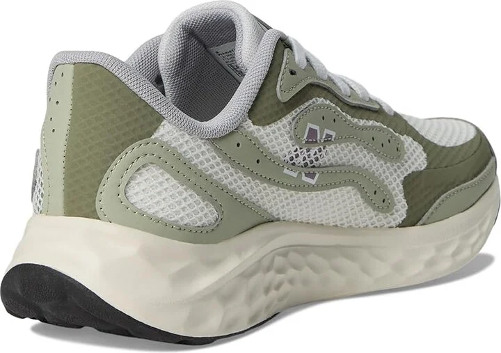 New Balance Fresh Foam Arishi v4 Women's Shoes Sea Salt/Olivine/Dark Olivine : 10 B - Medium, Synthetic/Textile - Image 4
