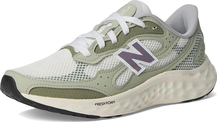 New Balance Fresh Foam Arishi v4 Women's Shoes Sea Salt/Olivine/Dark Olivine : 10 B - Medium, Synthetic/Textile - Image 5
