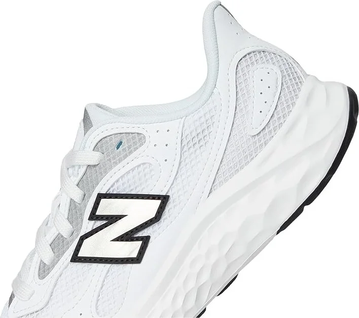 New Balance Fresh Foam Arishi v4 Women's Shoes White/Silver Metallic : 12 D - Wide, Synthetic/Textile - Image 7