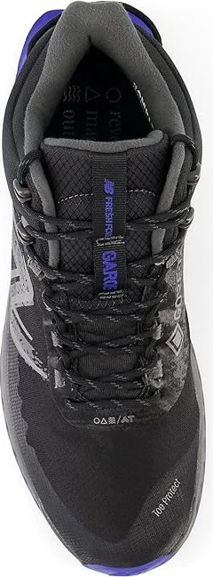 New Balance Fresh Foam Garoe Midcut GTX Men's Shoes Black/Marine Blue : 7 D - Medium, Rubber - Image 2