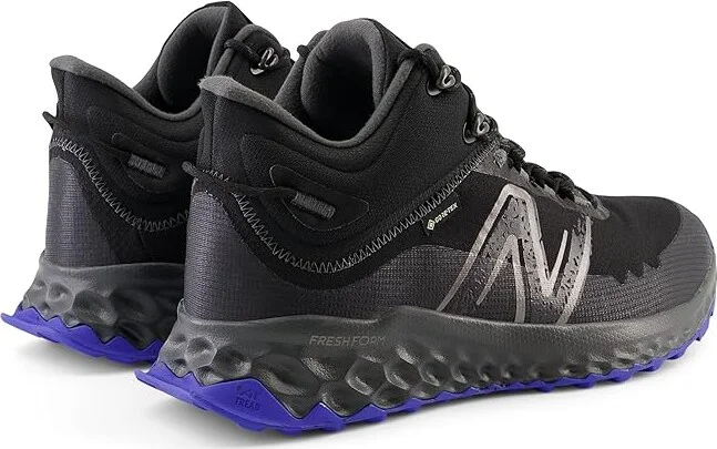 New Balance Fresh Foam Garoe Midcut GTX Men's Shoes Black/Marine Blue : 7 D - Medium, Rubber - Image 4