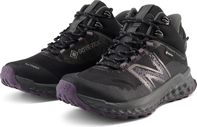 New Balance Fresh Foam Garoe Midcut GTX Women's Shoes Black/Blacktop : 5 B - Medium, Synthetic