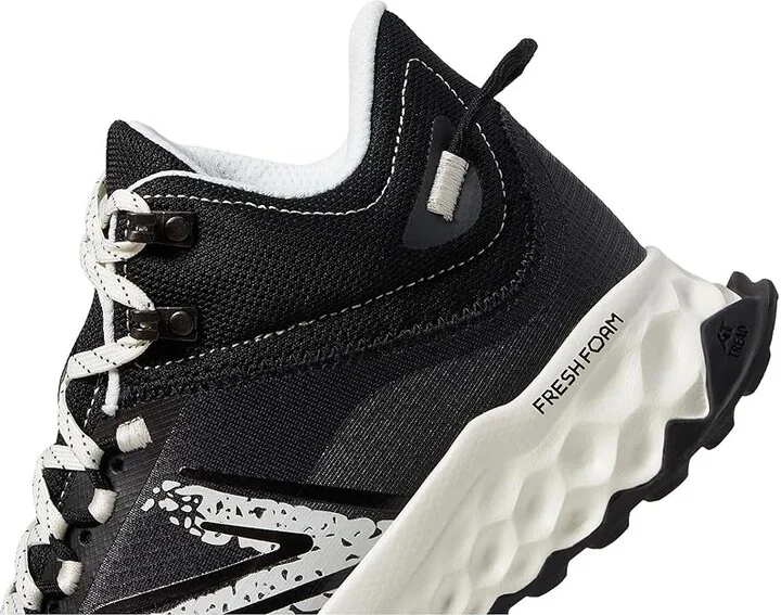New Balance FRESH FOAM Garoe Midcut Women's Shoes Blacktop/Sea Salt : 8.5 B - Medium, Synthetic - Image 4