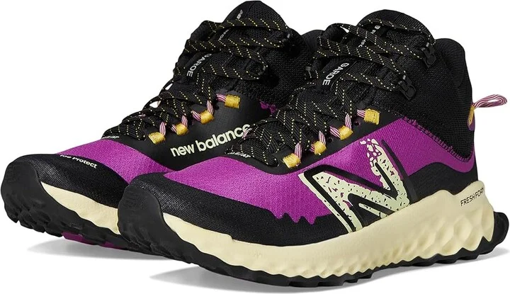 New Balance FRESH FOAM Garoe Midcut Women's Shoes Fuchsia Purple/Ambient Light : 5 D - Wide, Synthetic
