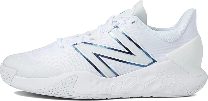New Balance Fresh Foam Lav V2 Women's Shoes White/Laser Blue : 5 B - Medium, Synthetic/Textile - Image 6