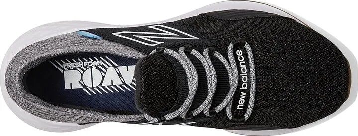 New Balance Fresh Foam Roav T-Shirts Shirt Women's Running Shoes Black/Light Aluminum : 5 B - Medium, Textile/Synthetic - Image 3