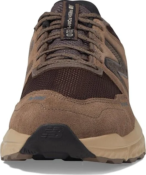 New Balance Fresh Foam T510v6 H2O Resist Men's Shoes Dark Mushroom/Stoneware : 7.5 D - Medium, Leather/Rubber - Image 3