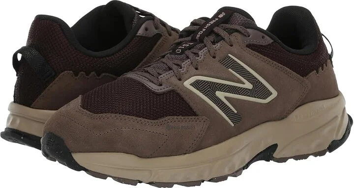 New Balance Fresh Foam T510v6 H2O Resist Women's Shoes Dark Mushroom/Black Coffee : 7 B - Medium, Synthetic