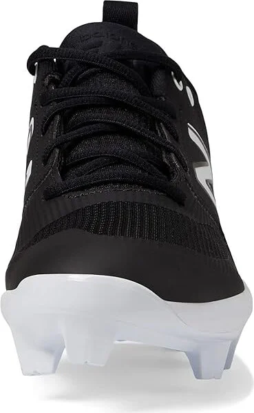 New Balance Fresh Foam Velo v3 Molded Softball Cleats Women's Shoes Black/White : 5.5 B - Medium, Synthetic/Textile - Image 3
