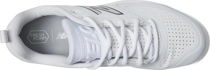 New Balance Fresh Foam Velo v3 Molded Softball Cleats Women's Shoes White/White : 13 B - Medium, Synthetic/Textile - Image 2