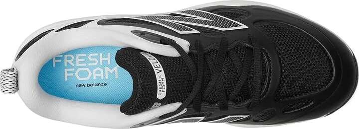 New Balance Fresh Foam Velov4 Molded Softball Cleats Women's Shoes Black/White : 13 D - Wide, Leather/Rubber - Image 2