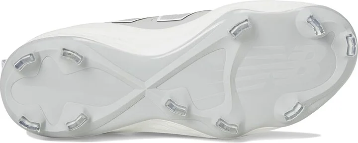 New Balance Fresh Foam Velov4 Molded Softball Cleats Women's Shoes Raincloud/White : 6.5 B - Medium, Leather/Rubber - Image 3