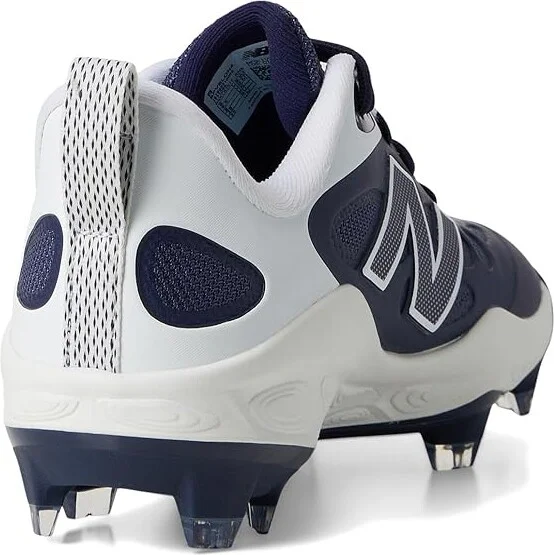 New Balance Fresh Foam Velov4 Molded Softball Cleats Women's Shoes Team Navy/White : 6.5 B - Medium, Leather/Rubber - Image 4