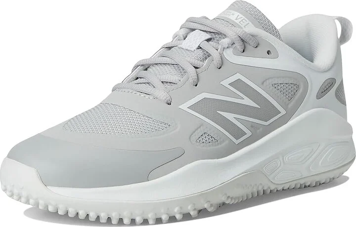New Balance Fresh Foam Velov4 Turf-Trainer Softball Cleats Women's Shoes Rain Cloud/White : 5 B - Medium, Rubber - Image 5