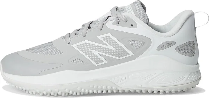 New Balance Fresh Foam Velov4 Turf-Trainer Softball Cleats Women's Shoes Rain Cloud/White : 5 B - Medium, Rubber - Image 6