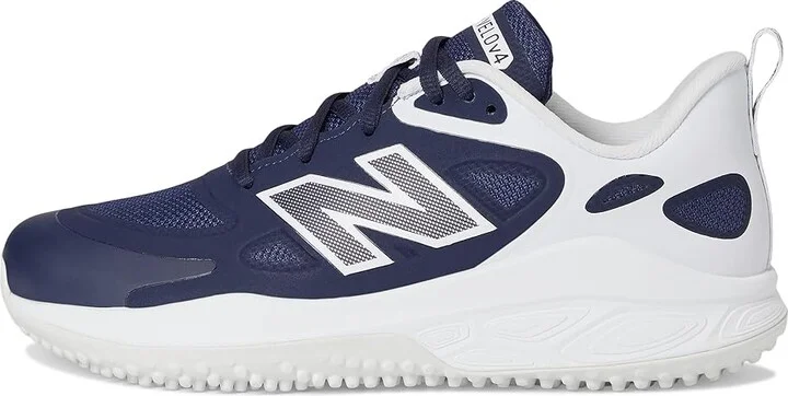 New Balance Fresh Foam Velov4 Turf-Trainer Softball Cleats Women's Shoes Team Navy/White : 6 B - Medium, Rubber - Image 6