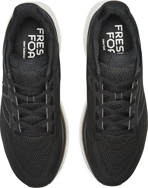 New Balance Fresh Foam X 1080v13 Men's Shoes Black/White : 7.5 B - Narrow, Synthetic - Image 2