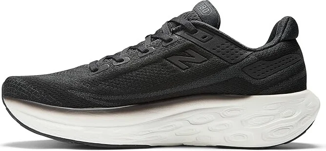 New Balance Fresh Foam X 1080v13 Men's Shoes Black/White : 7.5 B - Narrow, Synthetic - Image 5
