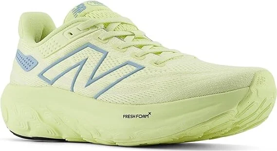 New Balance Fresh Foam X 1080v13 Women's Shoes Limelight/Chrome Blue : 13 B - Medium, Synthetic