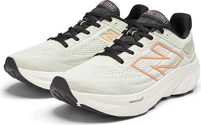 New Balance Fresh Foam X 1080v13 Women's Shoes Natural Mint/Copper : 5 B - Medium, Synthetic