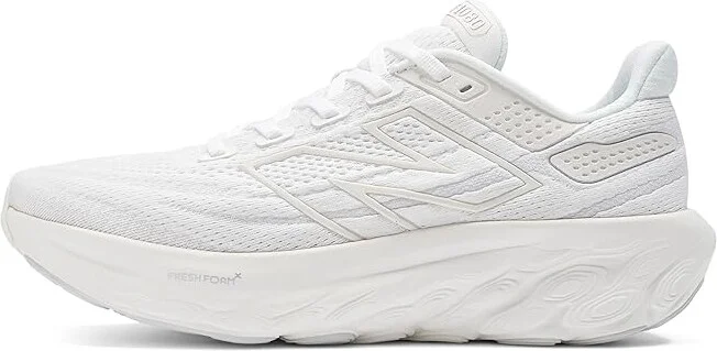 New Balance Fresh Foam X 1080v13 Women's Shoes White/Silver Metallic : 13 B - Medium, Synthetic - Image 5