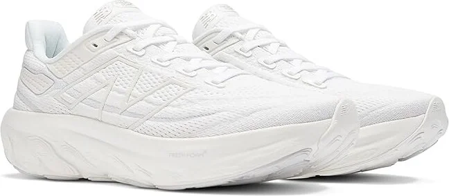 New Balance Fresh Foam X 1080v13 Women's Shoes White/Silver Metallic : 13 B - Medium, Synthetic