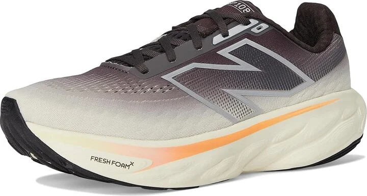 New Balance Fresh Foam X 1080v14 Men's Shoes Black Cement/Angora/Hot Mango : 15 EE - Wide, Textile - Image 5