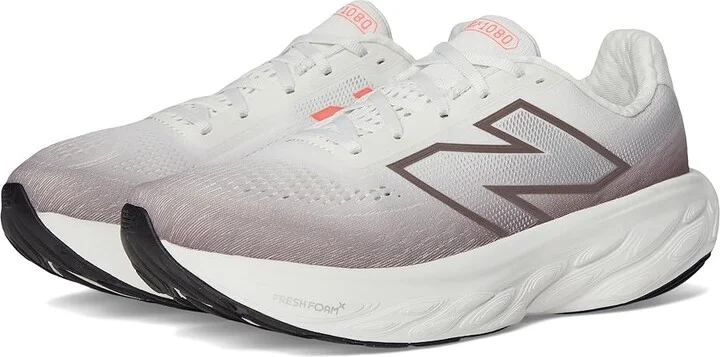 New Balance Fresh Foam X 1080v14 Men's Shoes Earth Shadow/Reflection/Urgent Red : 8.5 EE - Wide, Textile