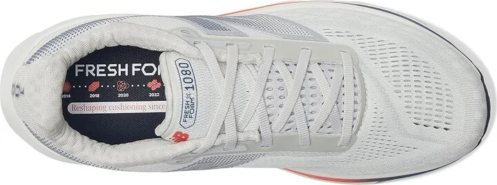 New Balance Fresh Foam X 1080v14 Men's Shoes Grey Matter/Silver Metallic : 12 4E - Extra Wide, Textile - Image 2
