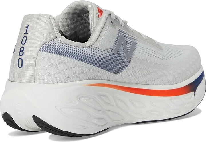 New Balance Fresh Foam X 1080v14 Men's Shoes Grey Matter/Silver Metallic : 12 4E - Extra Wide, Textile - Image 4