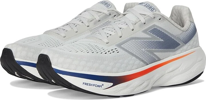 New Balance Fresh Foam X 1080v14 Men's Shoes Grey Matter/Silver Metallic : 12 4E - Extra Wide, Textile
