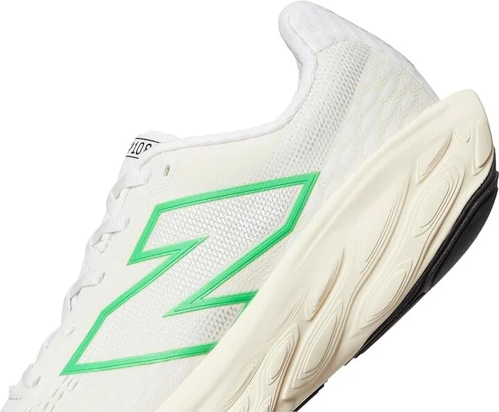 New Balance Fresh Foam X 1080v14 Men's Shoes Nb 103 White/Lime Leaf/Angora : 12.5 EE - Wide, Textile - Image 7