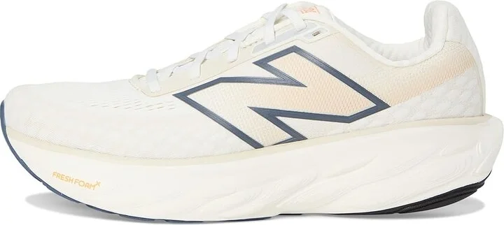 New Balance Fresh Foam X 1080v14 Men's Shoes Sea Salt/Vintage Indigo/Hot Mango : 7.5 EE - Wide, Textile - Image 6