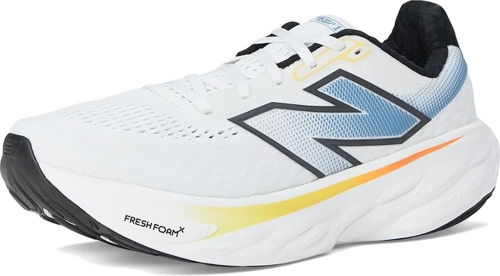 New Balance Fresh Foam X 1080v14 Men's Shoes White/Black/Sea Stone : 7.5 EE - Wide, Textile - Image 5