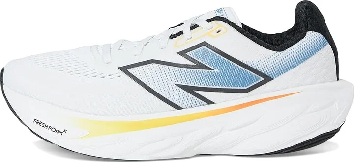 New Balance Fresh Foam X 1080v14 Men's Shoes White/Black/Sea Stone : 7.5 EE - Wide, Textile - Image 6