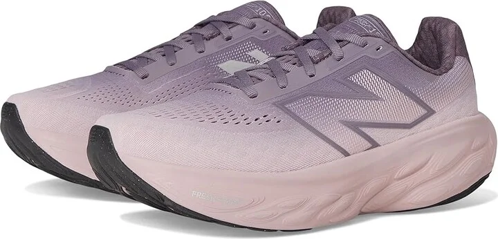 New Balance Fresh Foam X 1080v14 Women's Shoes Dark Ice Wine/Twilight Haze/Silver Metallic : 13 B - Medium, Synthetic