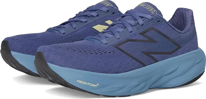 New Balance Fresh Foam X 1080v14 Women's Shoes Dream State/Blue Oyster/Morel : 13 D - Wide, Synthetic