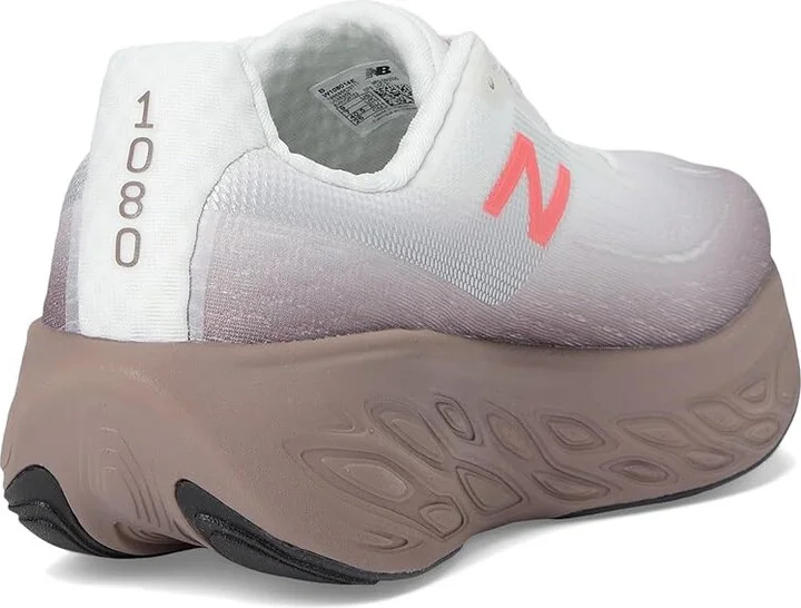 New Balance Fresh Foam X 1080v14 Women's Shoes Earth Shadow/Reflection/Urgent Red : 7 B - Medium, Synthetic - Image 4