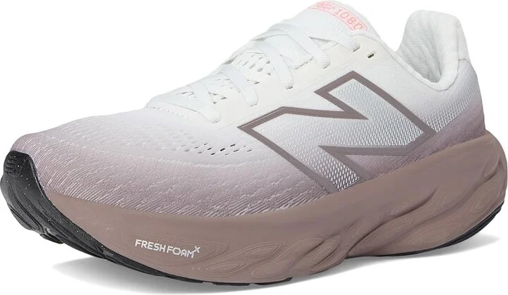 New Balance Fresh Foam X 1080v14 Women's Shoes Earth Shadow/Reflection/Urgent Red : 7 B - Medium, Synthetic - Image 5