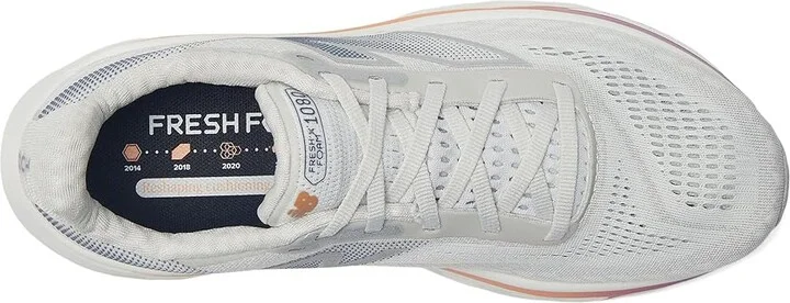 New Balance Fresh Foam X 1080v14 Women's Shoes Grey Matter/Silver Metallic : 10.5 B - Medium, Synthetic - Image 2